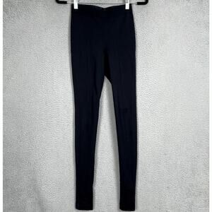 Kit and Ace Pants Womens 0 Black Pull On Slim Skinny Cashmere Blend Classic